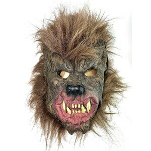 Vintage 2001 Don Post Studios, Inc. Werewolf  Wolfman Halloween Horror Mask